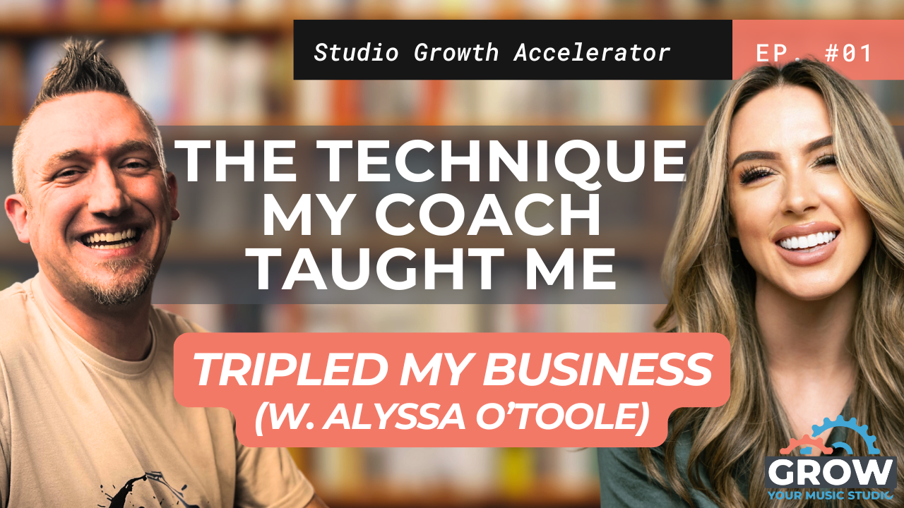 The Technique My Coach Taught Me (Tripled My Business)