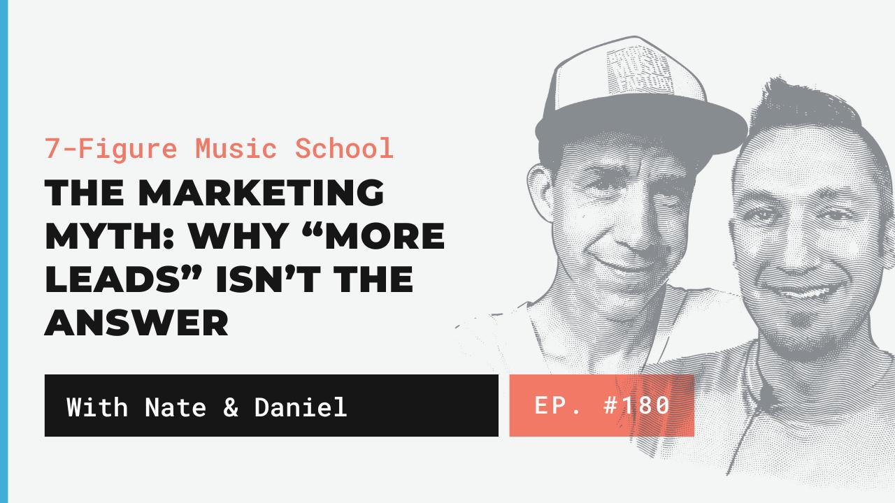 The Marketing Myth: Why “More Leads” Isn’t the Answer [7FMS Ep. #180]
